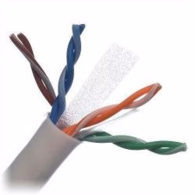 Bobina De Cable De Red Belden Cat6 U/UTP 305 Metros 23 AWG Blanco